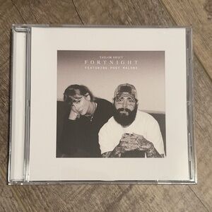 PERFECT BUT OPENED TTPD SPECIAL EDITION FORTNIGHT FT POST MALONE ONE SINGLE CD